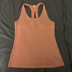New Balance orange tank top small